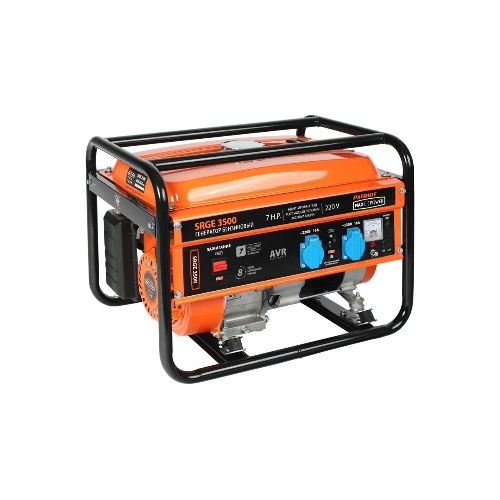 Электрогенератор бензиновый Patriot Max Power SRGE 3500, 2.8 кВт, 67 дБ, 40 кг