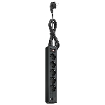 Сетевой фильтр QUMO Power Bar 5SP4U (P-0005), черный