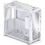 Компьютерный корпус без блока питания Case JONSBO D41 MESH, Midi-Tower, TG, no fan, 1xUSB-A 3.2 + 1xUSB-C 3.2, ATX, mATX белый