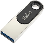 Флешка USB Netac U278 (NT03U278N-016G-32PN), 16Gb, USB 3.0, R/W 90/45, серебристый/черный