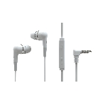 Проводные наушники Ritmix RH-112M белый, вкладыши, jack 3.5 мм, микрофон на кабеле