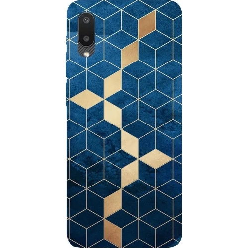 Чехол (клип-кейс) Gresso для Samsung Galaxy A02 Meridian синий (GR17AAAE8920)