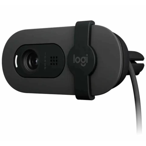 Веб-камера Logitech Brio 105 1920x1080, 30 кадр/с, USB Type-A, микрофон (шумоподавление), шторка приватности, автоосвещение, универсальное крепление