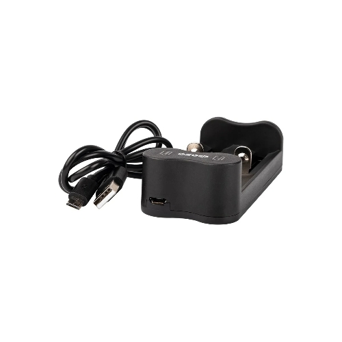 Устройство зарядное L-71USB 2х500мА Li-ion (16340/17650/18650/26650/20700 и др.) 4.2В DC USB-MicroUSB в компл. ФАZА 5032385