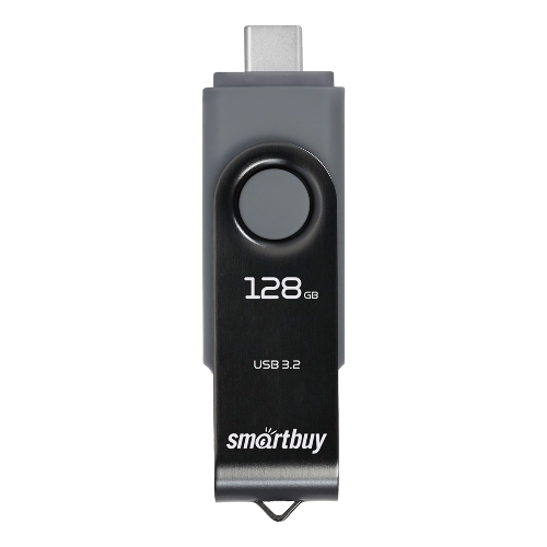 Флешка USB Smartbuy Twist Dual (SB128Gb3DUOTWK), 128Gb, USB 3.0/3.1, Twist Dual