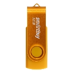 Флешка USB Smartbuy Twist Yellow (SB032Gb2TWY), 32Gb, USB 2.0, R/W 15/12, желтый