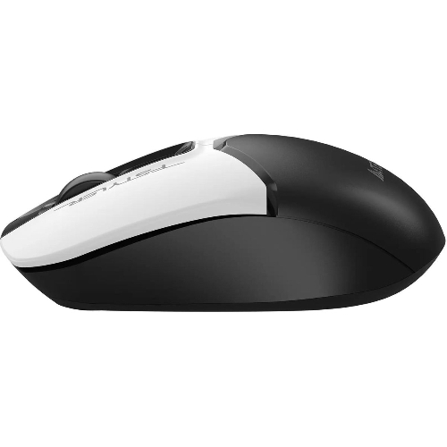Мышь беспроводная A4Tech Fstyler FG12 белый/черный, 1200 dpi, радиоканал, USB, кнопки - 3