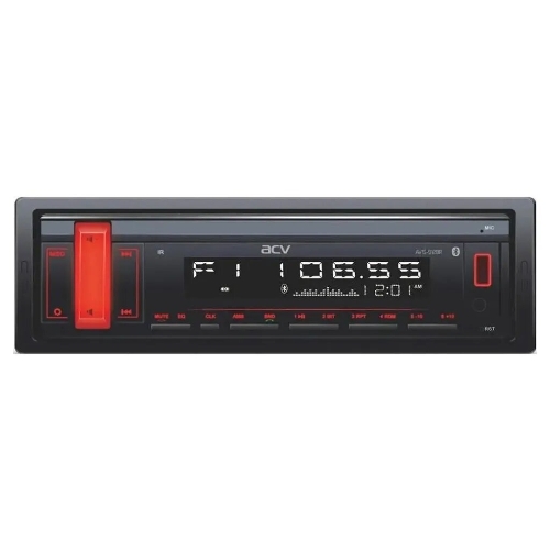 Автомагнитола ACV AVS-914BR, 1 DIN, Bluetooth, USB Type-A, AUX