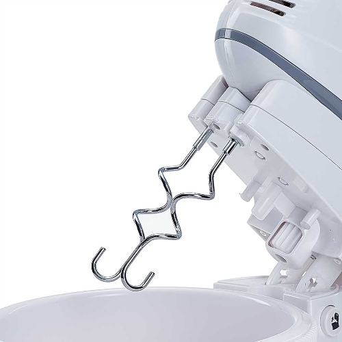 Миксер DELTA LUX DE-7901C белый с серым