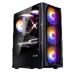 Компьютерный корпус MidiTower Zalman N4 black (ATX,Window, 6xRGb fan, USB 2.0 x2, USB 3.0x1, без БП) (N4 rev.1)