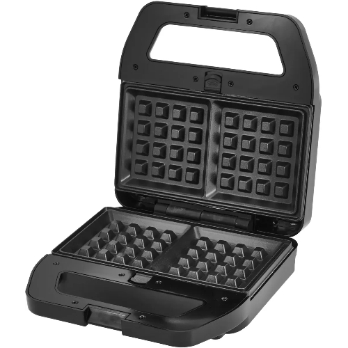 Вафельница Vitek VT-2626 850Вт черный/серебристый