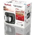 Кухонная машина Tefal Bake Essential QB161H38, черный/серебристый