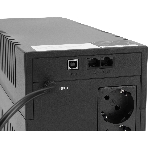 Источник бесперебойного питания Ippon Back Basic 1200 LCD Euro 720Вт 1200ВА черный
