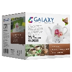 Чайник электрический Galaxy Line GL 0503 белый, керамический корпус, 1400 Вт, 1,4 л, индикатор работы, указатель максимального уровня воды
