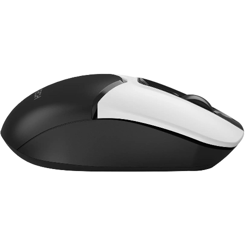 Мышь беспроводная A4Tech Fstyler FG12 белый/черный, 1200 dpi, радиоканал, USB, кнопки - 3