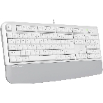 Клавиатура A4Tech Fstyler FK20 проводная, USB Type-A, белый