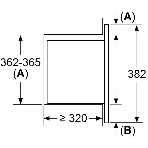 Микроволновая печь Bosch BFL523MB4 черный (встраиваемая)