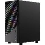 Компьютерный корпус Aerocool/Formula Mana Geometry черный без БП ATX 3x120мм 1xUSB 3.0 1xUSB3.1 audio bott PSU