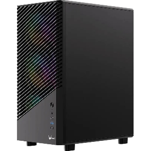 Компьютерный корпус Aerocool/Formula Mana Geometry черный без БП ATX 3x120мм 1xUSB 3.0 1xUSB3.1 audio bott PSU
