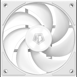 Вентилятор для корпуса ID-COOLING AF-1230-W белый, 120 мм, 2000 об/мин, 31.1 дБ, 4 pin