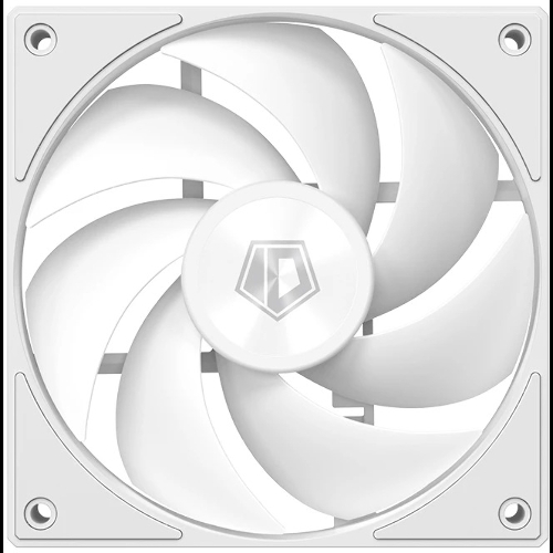 Вентилятор для корпуса ID-COOLING AF-1230-W белый, 120 мм, 2000 об/мин, 31.1 дБ, 4 pin