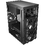 Компьютерный корпус Digma DCC-MN306 черный без БП mATX 1x80мм 1x92мм 2x120мм 2xUSB 2.0 1xUSB 3.0 audio