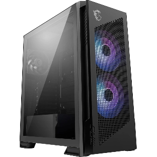 Компьютерный корпус MSI MPG VELOX 300R AIRFLOW PZ, Global, 2xUSB 3.2 Gen 1, 1xUSB 3.2 Gen2 Type-C,2x160мм ARGb Fan, 1x120мм