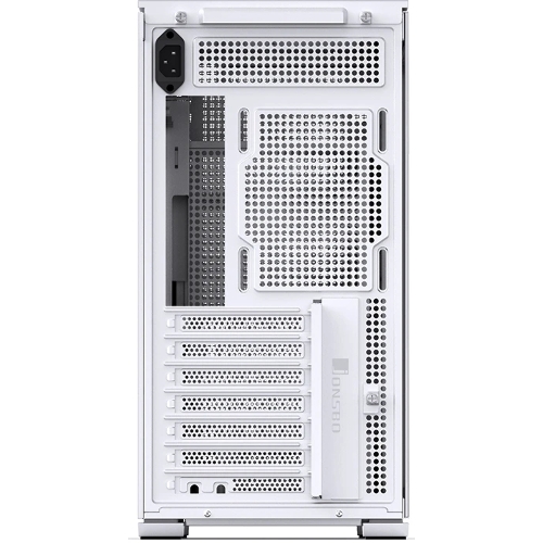 Компьютерный корпус без блока питания Case JONSBO D41 MESH, Midi-Tower, TG, no fan, 1xUSB-A 3.2 + 1xUSB-C 3.2, ATX, mATX белый