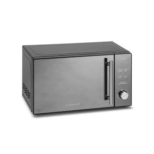 Микроволновая печь HOME HDG207BB черный, 20 л, 700 Вт, переключатели - кнопки, поворотный механизм