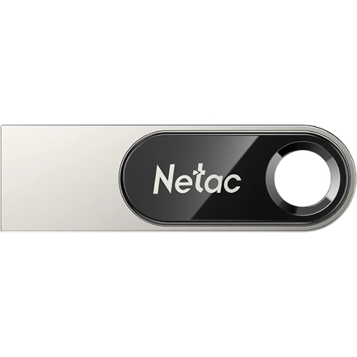 Флешка USB Netac U278 (NT03U278N-016G-32PN), 16Gb, USB 3.0, R/W 90/45, серебристый/черный