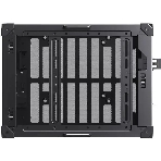 Компьютерный корпус JONSBO Computer Case C6Handle black hang-in version черный, Mini-Tower, материнская плата mATX, без БП, прозрачная боковая панель