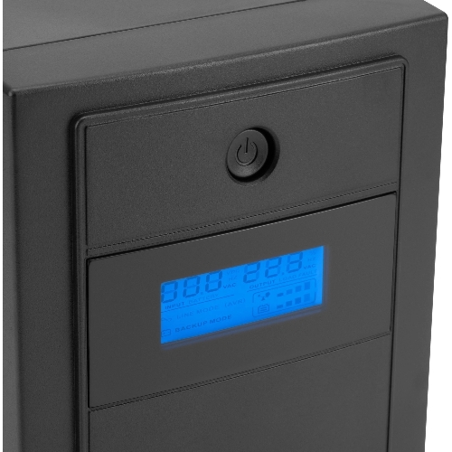 Источник бесперебойного питания Ippon Back Basic 1200 LCD Euro 720Вт 1200ВА черный
