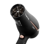 Фен BRAYER BR3000BN черный/розовое золото, 2200 Вт, компактный