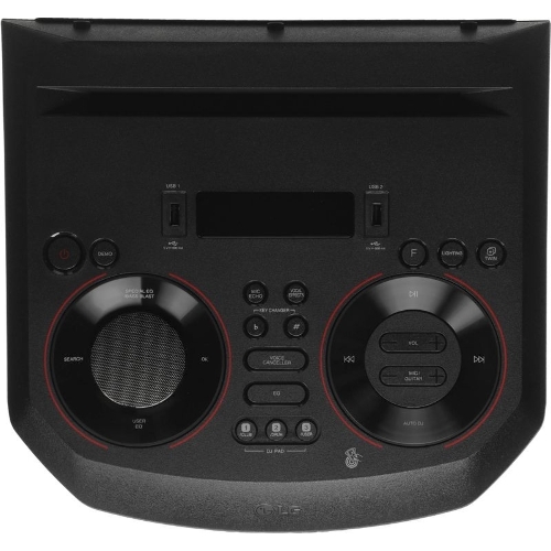 Минисистема LG XBOOM RNC5 черный 300Вт FM USB BT