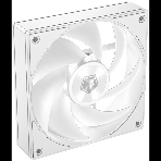 Вентилятор для корпуса ID-COOLING AF-1230-W белый, 120 мм, 2000 об/мин, 31.1 дБ, 4 pin