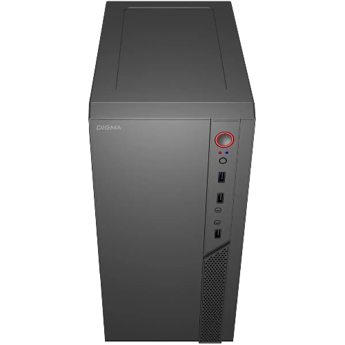 Компьютерный корпус Digma DCC-MN306 черный без БП mATX 1x80мм 1x92мм 2x120мм 2xUSB 2.0 1xUSB 3.0 audio