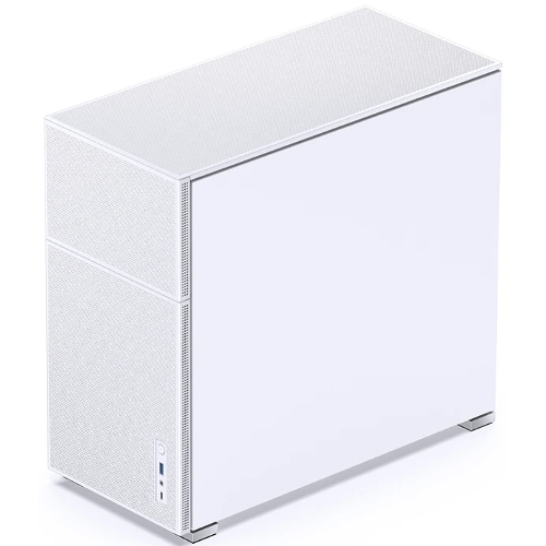 Компьютерный корпус без блока питания Case JONSBO D41 MESH, Midi-Tower, TG, no fan, 1xUSB-A 3.2 + 1xUSB-C 3.2, ATX, mATX белый
