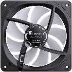 Вентилятор для корпуса JONSBO FR-606BR Reverse (120x120x25мм, 4-pin PWM, ARGb, 35.99CFM, 26.5dBA, 1500RPM, черный)