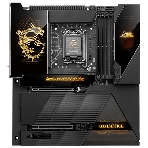 Материнская плата MSI MEG Z890 GODLIKE, LGA1851, Intel Z890, 4xDDR5, 4xSATA, 8xM.2, 2xPCIe 5.0 x16, 1xPCIe 4.0 x4, 2xThunderbolt 4 (40Gbps), 1x10G LAN, 1x5Gb LAN, Wi-Fi 7, Bluetooth 5.4, 5xUSB-C 10Gbps, 1xUSB-C 20Gbps, 8xUSB-A 10Gbps, 4xUSB-A 5Gbps, 4xUSB-A 2.0, 1xS/PDIF, 2x3.5 мм, 7.1, E-ATX