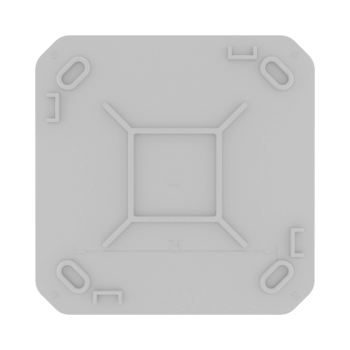 Коробка ответвительная DKC 53800R с 8+2 каб. вводами d25/20мм IP55 100х100х50мм (розница)