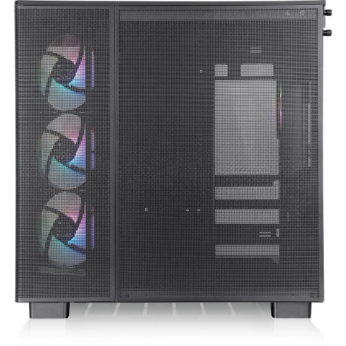 Компьютерный корпус Thermaltake View 380 XL TG ARGB черный без БП E-ATX 2x120мм 2xUSB3.0 audio bott PSU