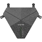 Роутер беспроводной Digma DWR-N302LTE N300 10/100BASE-TX/3G/4G cat. 4 черный