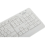 Комплект клавиатура+мышь A4Tech FStyler FG1012 беспроводной, USB, 1200 DPI, белый