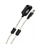 Кабель-адаптер VCOM VUS7049-25M USB2.0-repeater, удлинительный активный Am-->Af 25м