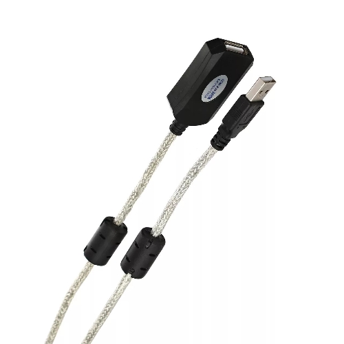 Кабель-адаптер VCOM VUS7049-25M USB2.0-repeater, удлинительный активный Am-->Af 25м