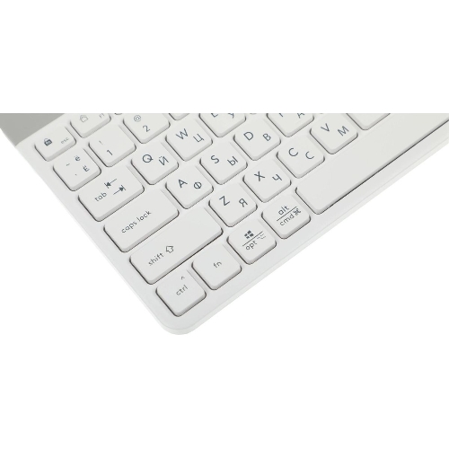 Клавиатура проводная A4Tech Fstyler FK25, USB, белый/серый