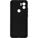Чехол (клип-кейс) BoraSCO для Xiaomi Redmi A1+ Silicone Case черный (70938)