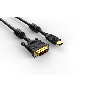 Кабель HDMI AM/DVI(24+1)M, 3 м, CU, 1080P@60Hz, 2F, VCOM CG484GD-3M
