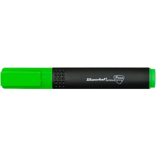 Текстовыделитель Silwerhof Prime 108031-03, скошенный пишущий наконечник, 1-4мм, зеленый, коробка
