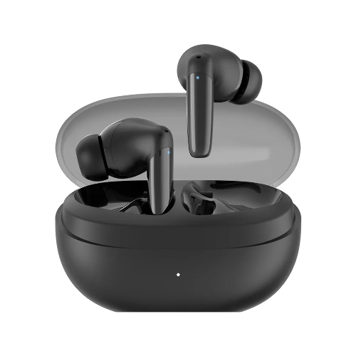 Наушники TWS Tecno Buds 4 черный, внутриканальные, Bluetooth, до 6 ч